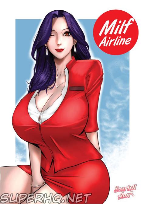 Quadrinho erÃ³tico Milf Airline
